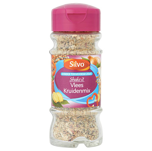 Silvo Vlees kruidenmix zonder toegevoegd zout Silvo Vlees kruidenmix zonder toegevoegd zout
