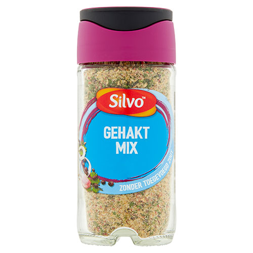 Silvo Gehaktmix zonder toegevoegd zout Silvo Gehaktmix zonder toegevoegd zout