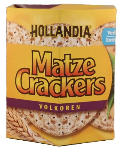 Hollandia Matze Crackers volkoren Hollandia Matze Crackers volkoren