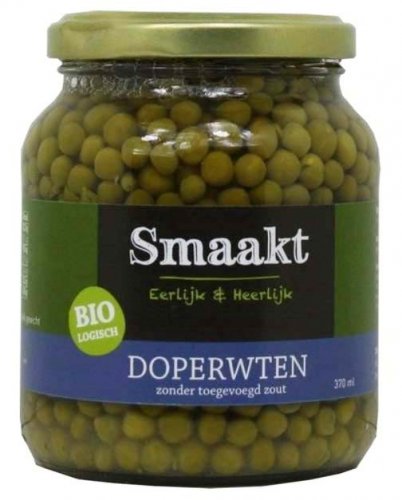 Smaakt Doperwten zonder toegevoegd zout Smaakt Doperwten zonder toegevoegd zout