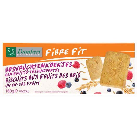 Damhert Bosvruchtenkoekjes zonder suiker Damhert Bosvruchtenkoekjes zonder suiker