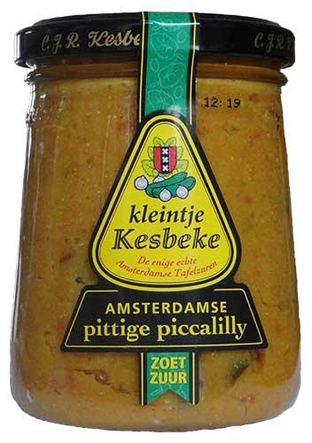 Kesbeke Amsterdamse pittige Piccalilly zoetzuur Kesbeke Amsterdamse pittige Piccalilly zoetzuur
