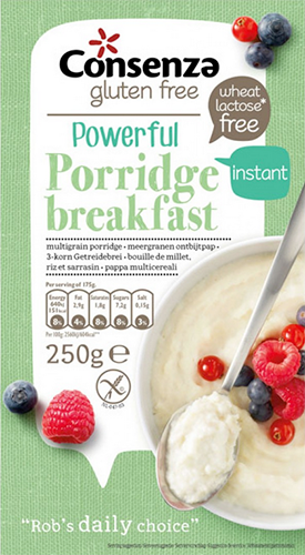 Consenza Ontbijtpap Glutenvrij Consenza Ontbijtpap Glutenvrij