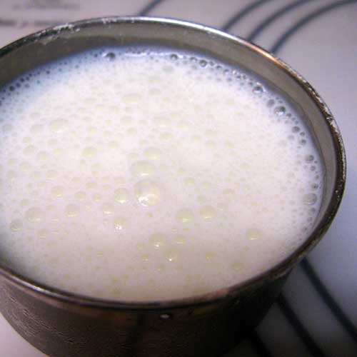 Zoutarme karnemelk