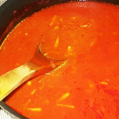 Chinese tomatensoep