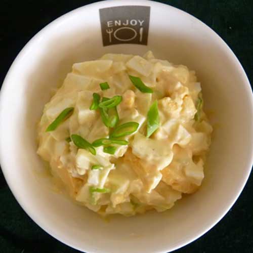 Eiersalade, variant 1