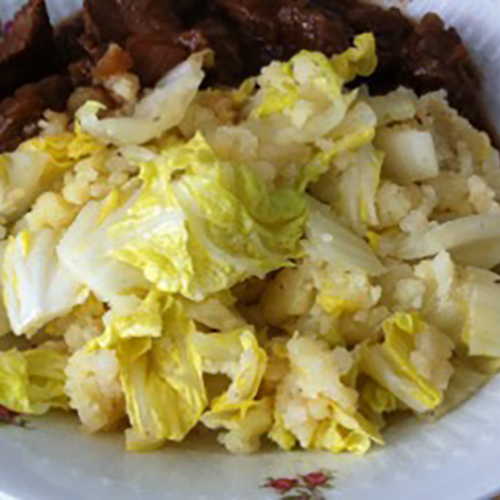 Stamppot Chinese kool