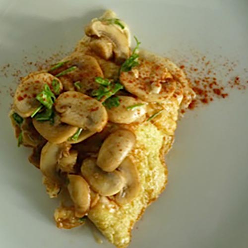 Omelet met kaas