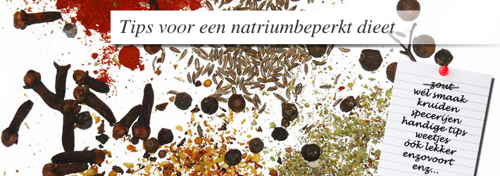 Smakelijk eten zonder zout